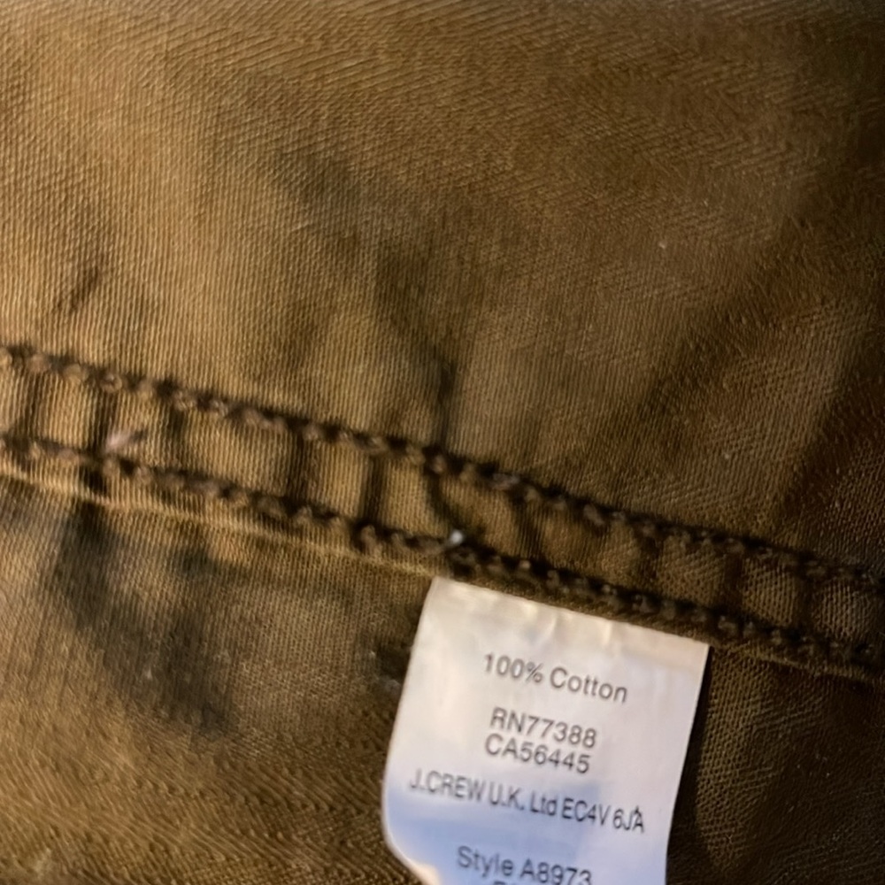 J. Crew Classic Women's Utility Jacket - sz XS - Picture 11 of 12